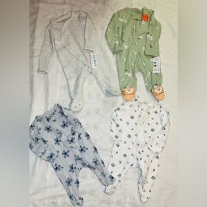 Carter's One Piece Footies-3M